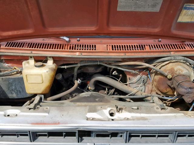 CGL2597105352 - 1979 CHEVROLET VAN BROWN photo 7