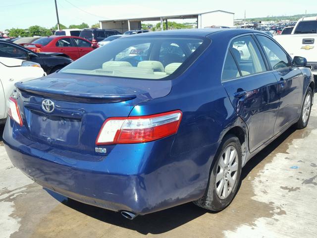 JTNBB46K973027575 - 2007 TOYOTA CAMRY NEW BLUE photo 4