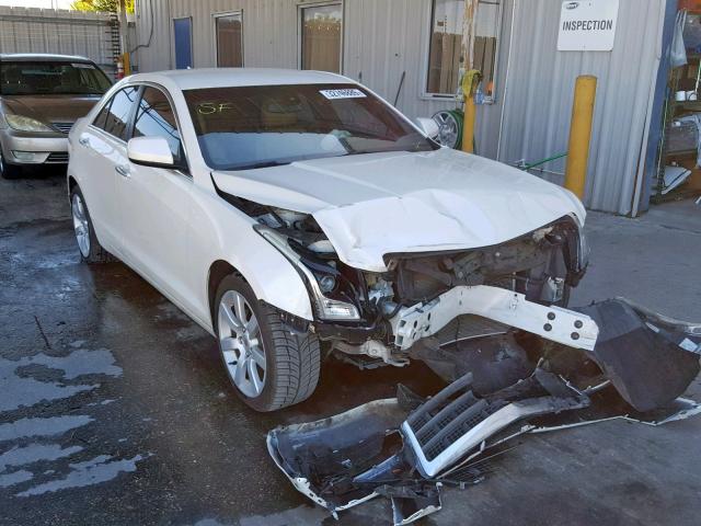 1G6AA5RA2D0142451 - 2013 CADILLAC ATS WHITE photo 1