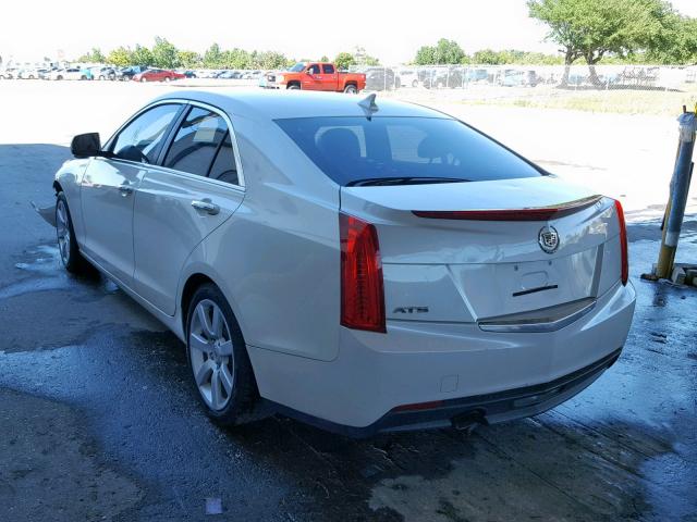 1G6AA5RA2D0142451 - 2013 CADILLAC ATS WHITE photo 3