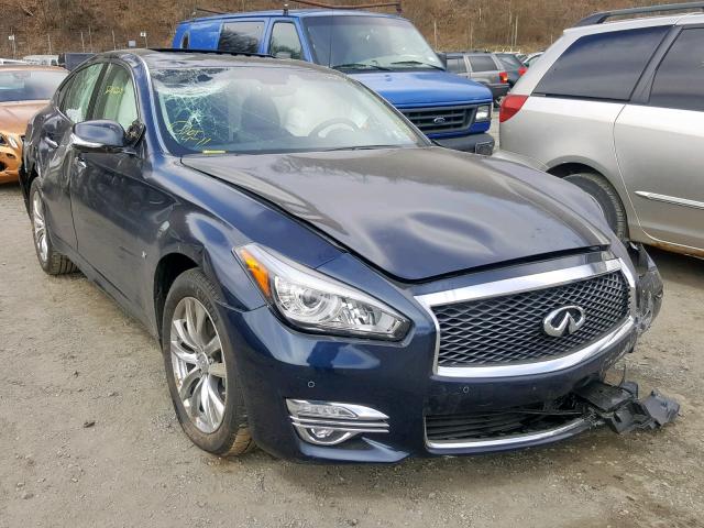 JN1BY1AR9KM585681 - 2019 INFINITI Q70 3.7 LU BLUE photo 1