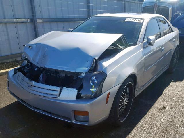 1G6DP577660183008 - 2006 CADILLAC CTS HI FEA SILVER photo 2