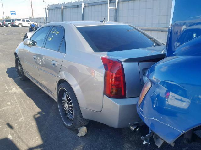 1G6DP577660183008 - 2006 CADILLAC CTS HI FEA SILVER photo 3