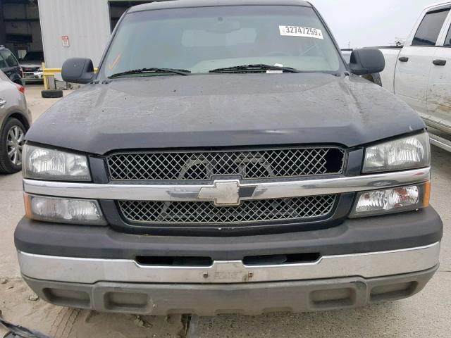 1GCGC13U23F251761 - 2003 CHEVROLET SILVERADO BLACK photo 9