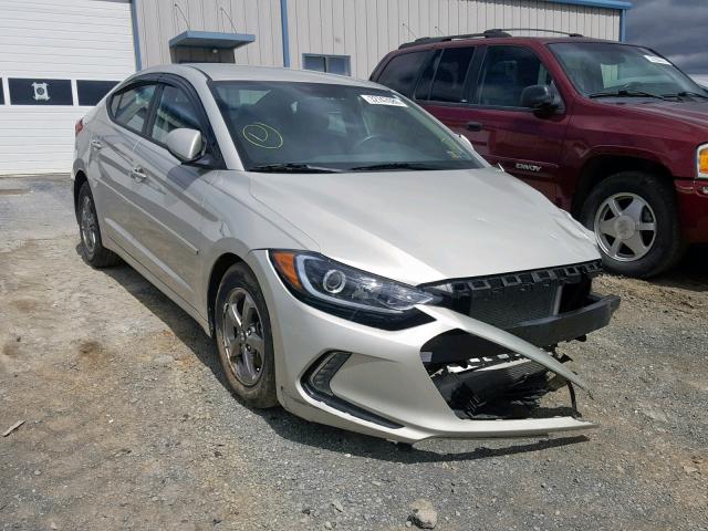 5NPD94LA7HH123232 - 2017 HYUNDAI ELANTRA EC BEIGE photo 1