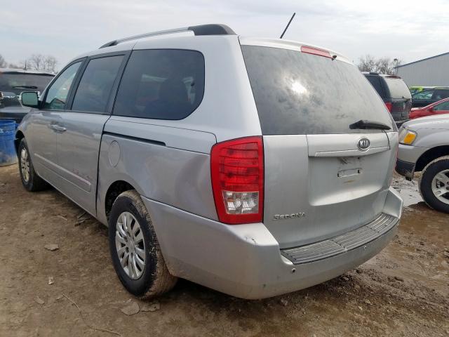 KNDMG4C70B6409970 - 2011 KIA SEDONA LX  photo 3