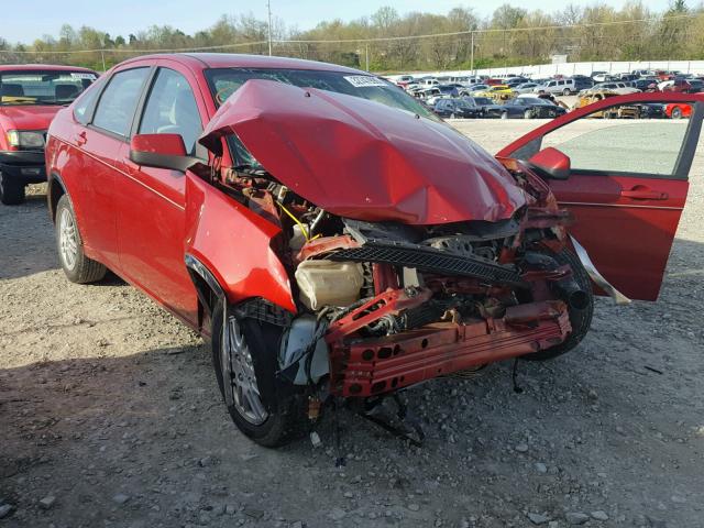 1FAHP3GN0AW162135 - 2010 FORD FOCUS SES RED photo 1