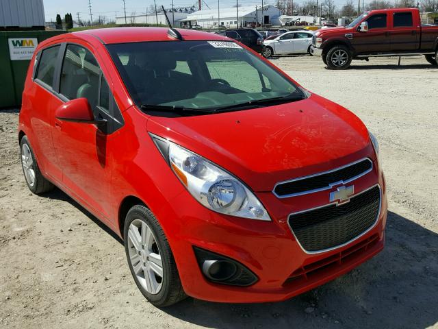 KL8CB6S94FC753536 - 2015 CHEVROLET SPARK LS RED photo 1