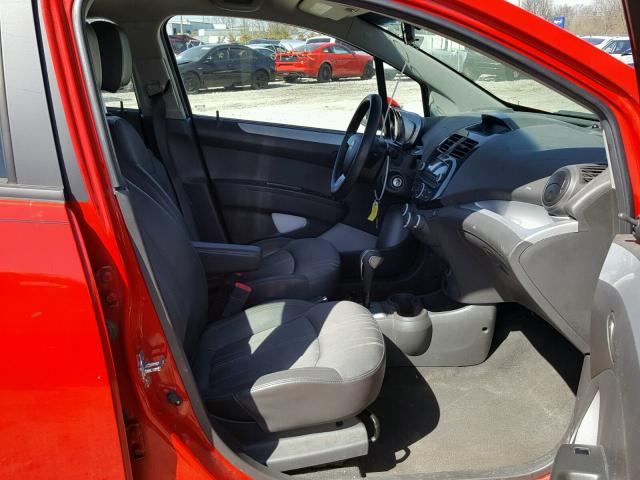 KL8CB6S94FC753536 - 2015 CHEVROLET SPARK LS RED photo 5