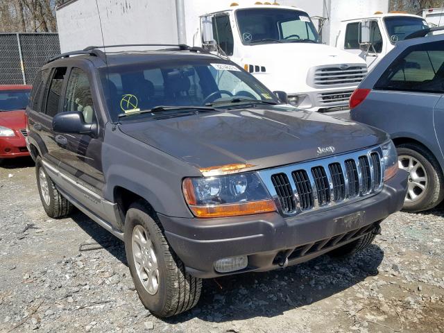 1J4GW48S8YC362835 - 2000 JEEP GRAND CHER GRAY photo 1