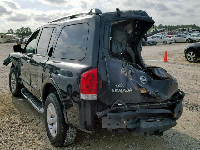 5N1BA08D79N614326 - 2009 NISSAN ARMADA SE CHARCOAL photo 3