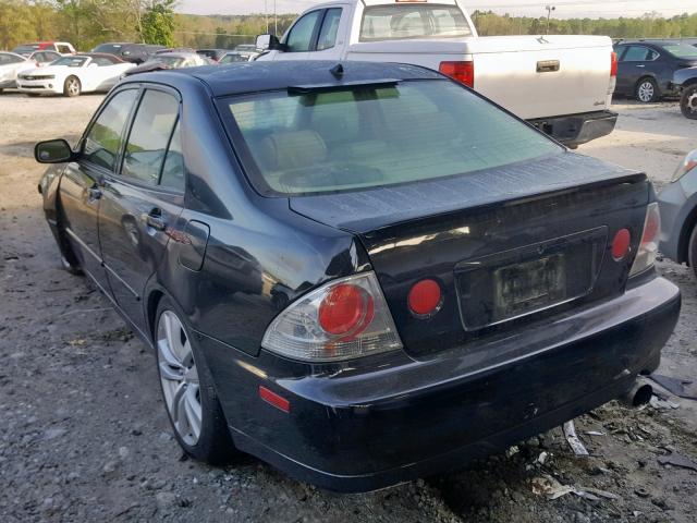 JTHBD192820057720 - 2002 LEXUS IS 300 BLACK photo 3