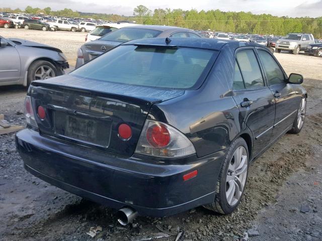 JTHBD192820057720 - 2002 LEXUS IS 300 BLACK photo 4