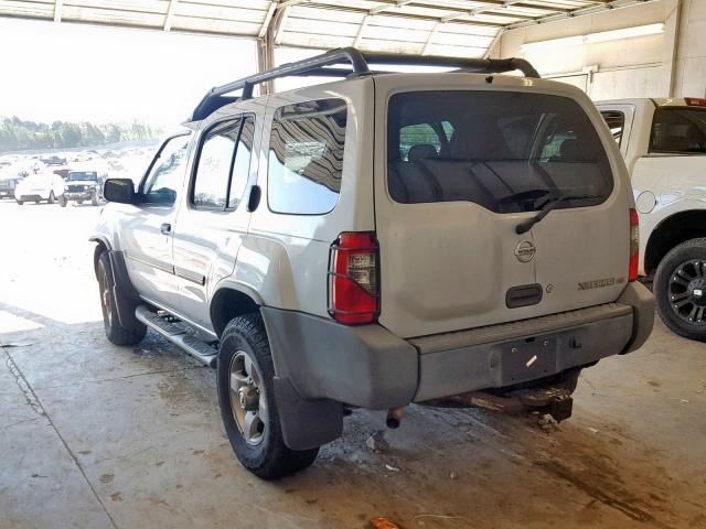 5N1ED28T83C692835 - 2003 NISSAN XTERRA XE SILVER photo 3