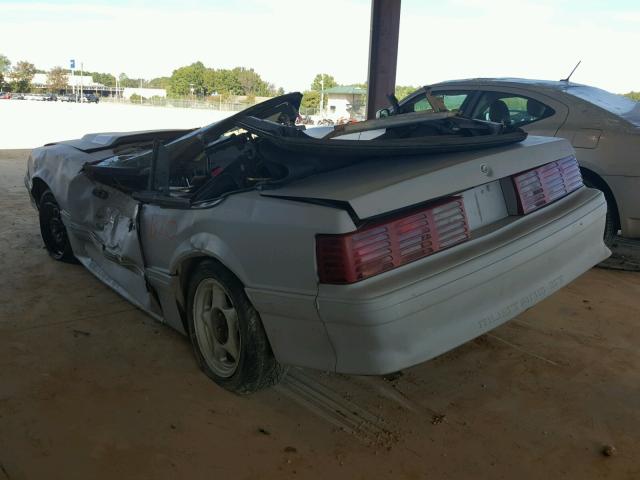 1FABP45E8KF210044 - 1989 FORD MUSTANG GT GRAY photo 3