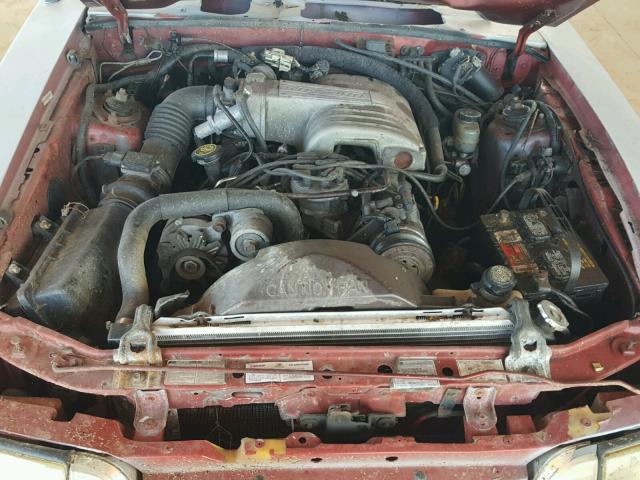 1FABP45E8KF210044 - 1989 FORD MUSTANG GT GRAY photo 7