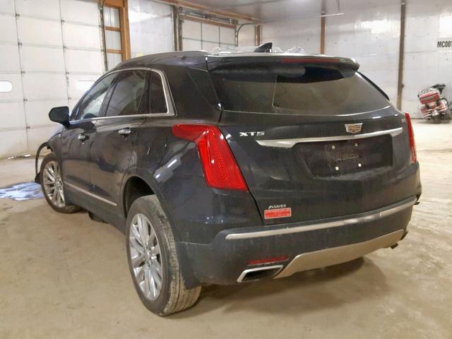 1GYKNFRS0HZ153142 - 2017 CADILLAC XT5 PLATIN BLACK photo 3