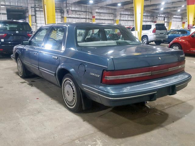 1G4AG55M0S6511096 - 1995 BUICK CENTURY SP BLUE photo 3