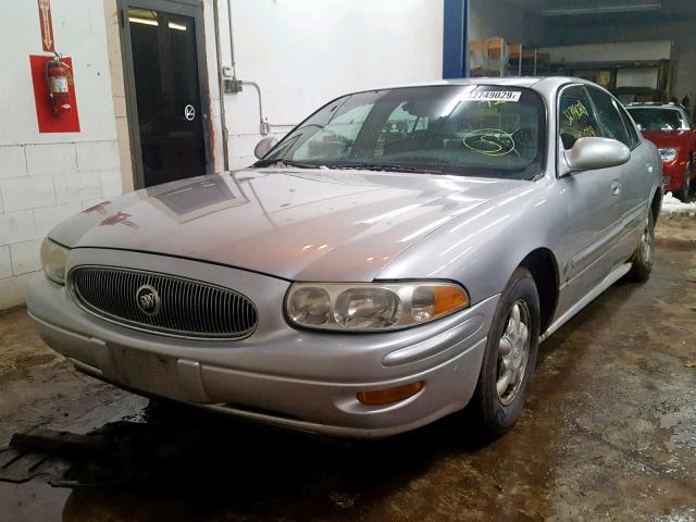 1G4HP54K114295932 - 2001 BUICK LESABRE CU SILVER photo 2