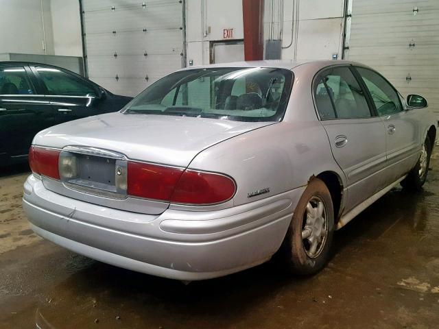 1G4HP54K114295932 - 2001 BUICK LESABRE CU SILVER photo 4