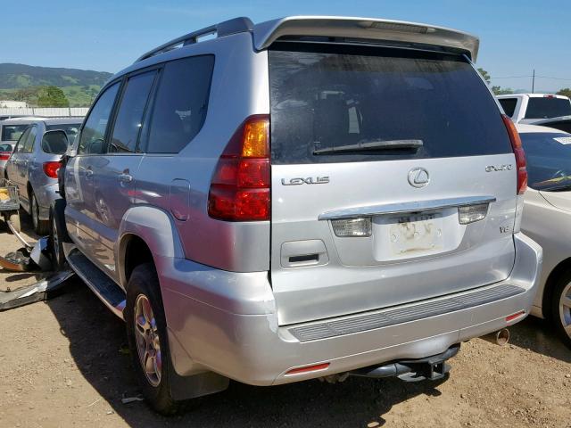 JTJBT20X860096653 - 2006 LEXUS GX 470 GRAY photo 3