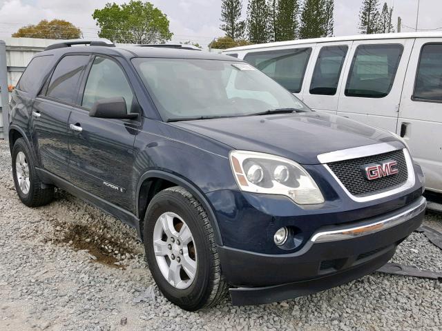 1GKER13798J248042 - 2008 GMC ACADIA SLE BLUE photo 1