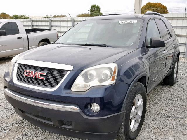 1GKER13798J248042 - 2008 GMC ACADIA SLE BLUE photo 2