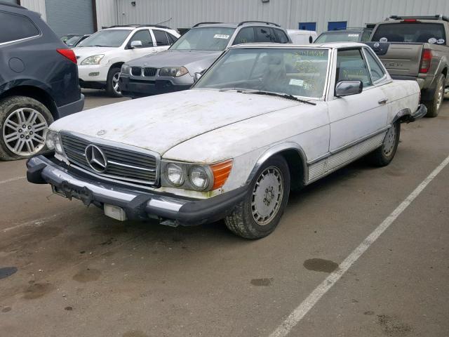 10704412060864 - 1980 MERCEDES-BENZ 450 SL WHITE photo 2