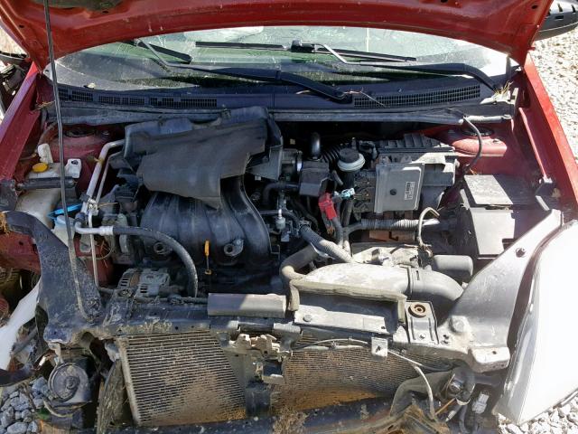 3N1AB6AP2BL687763 - 2011 NISSAN SENTRA 2.0 RED photo 7