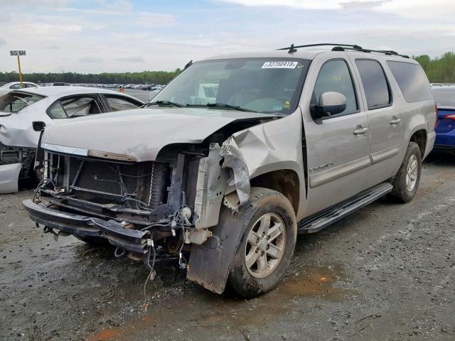 1GKFC16J87R306610 - 2007 GMC YUKON XL C BEIGE photo 2