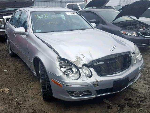 WDBUF90X48B284796 - 2008 MERCEDES-BENZ E 550 4MAT SILVER photo 1