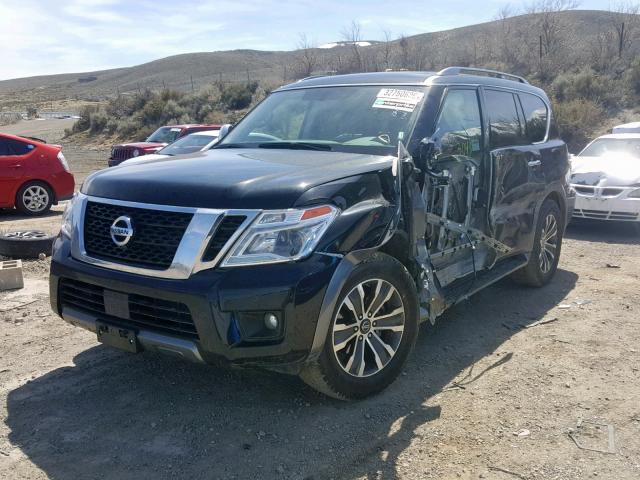 JN8AY2NC7KX511473 - 2019 NISSAN ARMADA SL BLACK photo 2