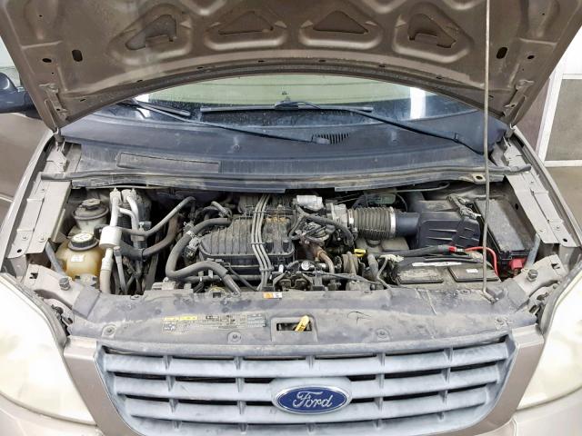 2FMZA57634BA61533 - 2004 FORD FREESTAR S TAN photo 7