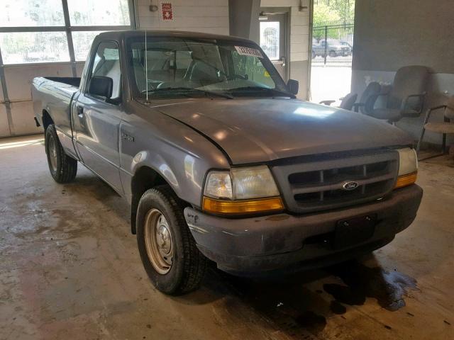 1FTYR10C2YTA88536 - 2000 FORD RANGER GRAY photo 1