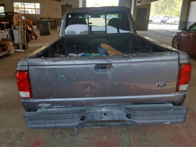 1FTYR10C2YTA88536 - 2000 FORD RANGER GRAY photo 6