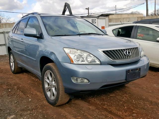 2T2HK31U48C091092 - 2008 LEXUS RX 350 BLUE photo 9