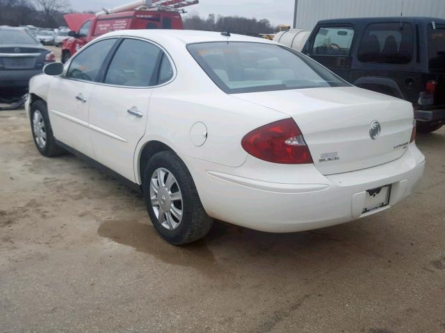 2G4WC582861178610 - 2006 BUICK LACROSSE C WHITE photo 3