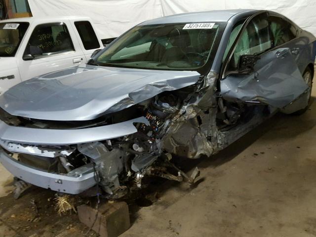 1G1165S35FU106302 - 2015 CHEVROLET IMPALA LTZ BLUE photo 9