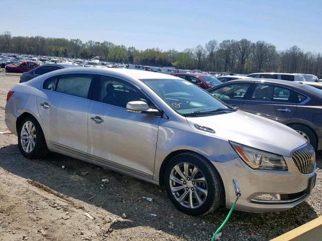 1G4GB5G3XFF289914 - 2015 BUICK LACROSSE SILVER photo 1