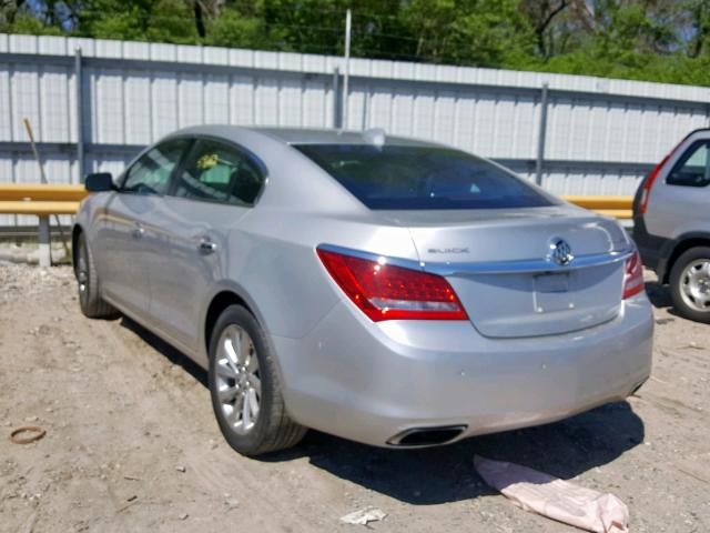 1G4GB5G3XFF289914 - 2015 BUICK LACROSSE SILVER photo 3