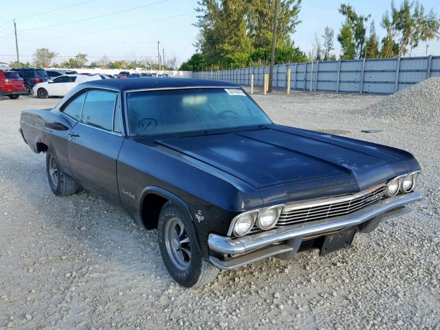 166375J255927 - 1965 CHEVROLET IMPALA  SS BLACK photo 1