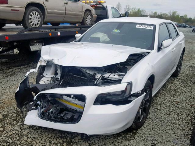 2C3CCAGG9JH226598 - 2018 CHRYSLER 300 S WHITE photo 2