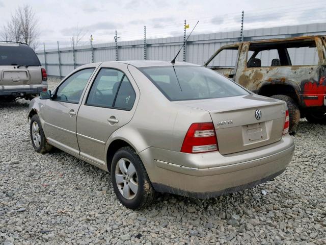 3VWSR69M35M031574 - 2005 VOLKSWAGEN JETTA GLS GOLD photo 3