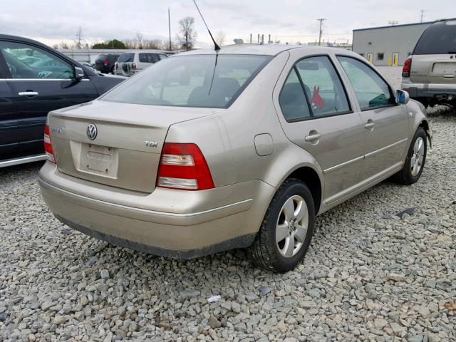 3VWSR69M35M031574 - 2005 VOLKSWAGEN JETTA GLS GOLD photo 4