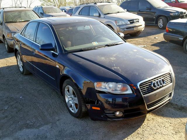 WAUAF68E95A509265 - 2005 AUDI A4 2.0T BLUE photo 1