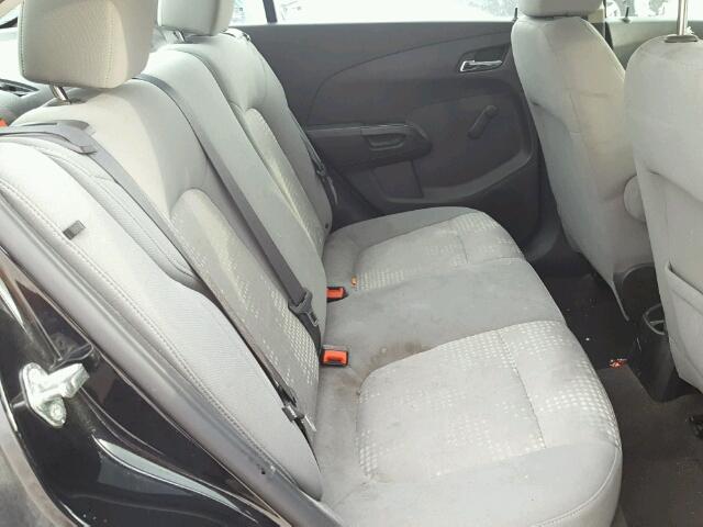 1G1JA5SH3D4223187 - 2013 CHEVROLET SONIC LS BLACK photo 6