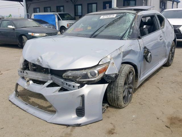 JTKJF5C73E3066517 - 2014 TOYOTA SCION TC ვერცხლისფერი ფოტო 2