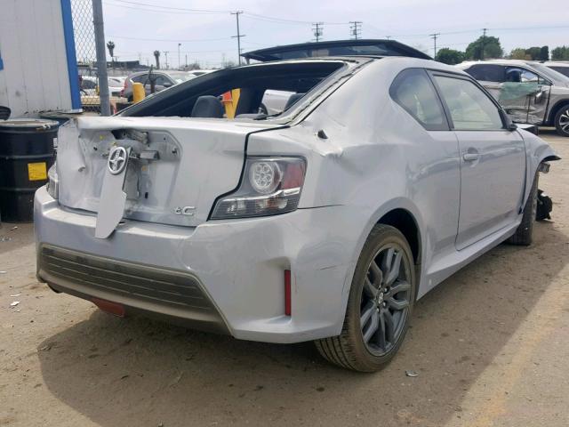 JTKJF5C73E3066517 - 2014 TOYOTA SCION TC ვერცხლისფერი ფოტო 4