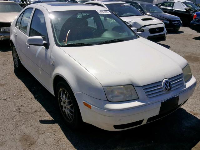 3VWSD69M71M203758 - 2001 VOLKSWAGEN JETTA GLS WHITE photo 1