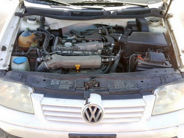 3VWSD69M71M203758 - 2001 VOLKSWAGEN JETTA GLS WHITE photo 7